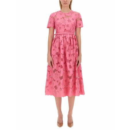 COTTON MIDI DRESS