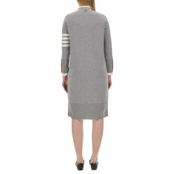 WOOL CARDIGAN DRESS