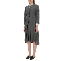 PLEATED MIDI SKIRT