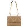 DIAMOND QUILTED "KIRA" SHOULDER BAG