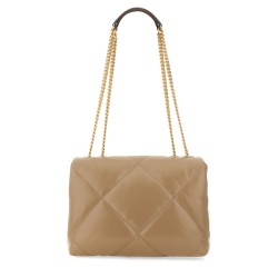 DIAMOND QUILTED "KIRA" SHOULDER BAG