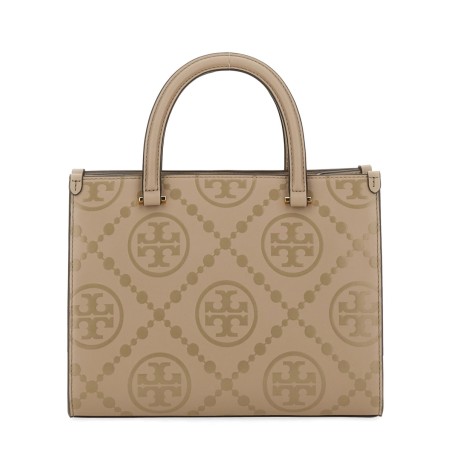 "T MONOGRAM" HANDBAG