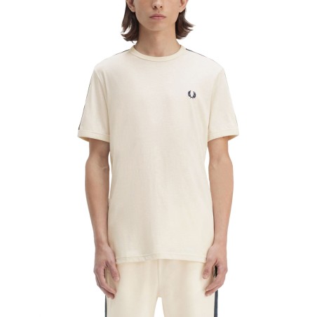 RINGER T-SHIRT WITH CONTRAST WEBBING