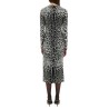 CHARMEUSE SHEATH LONGUETTE DRESS