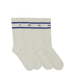 SET OF TWO SOCKS WITH LOGO