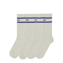 SET OF TWO SOCKS WITH LOGO