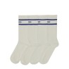 SET OF TWO SOCKS WITH LOGO