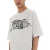 ZEBRA RHINESTONE LOGO T-SHIRT