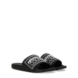 SLIDE SANDAL WITH LOGO