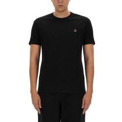 T-SHIRT WITH ORB EMBROIDERY