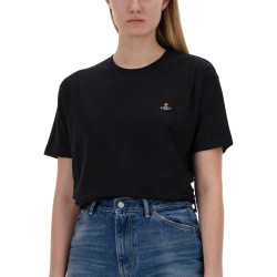 T-SHIRT WITH ORB EMBROIDERY