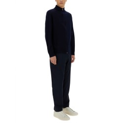 ZIPPERED CARDIGAN