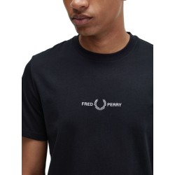 T-SHIRT WITH LOGO EMBROIDERY