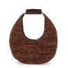 RAFFIA "MOON" BAG