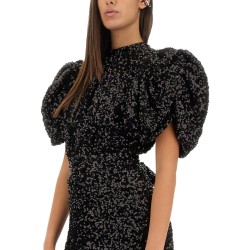 MINI DRESS WITH SEQUINS