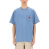 T-SHIRT WITH POCKET AND LOGO