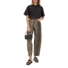 LEOPARD PRINT DENIM "STARY" JEANS
