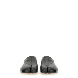 LEATHER TABI MULES