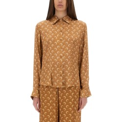 "MOON" SATIN SHIRT