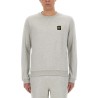 SWEATSHIRT WITH LOGO PATCH