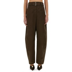 "WIDE-LEG" PANTS WITH BELT