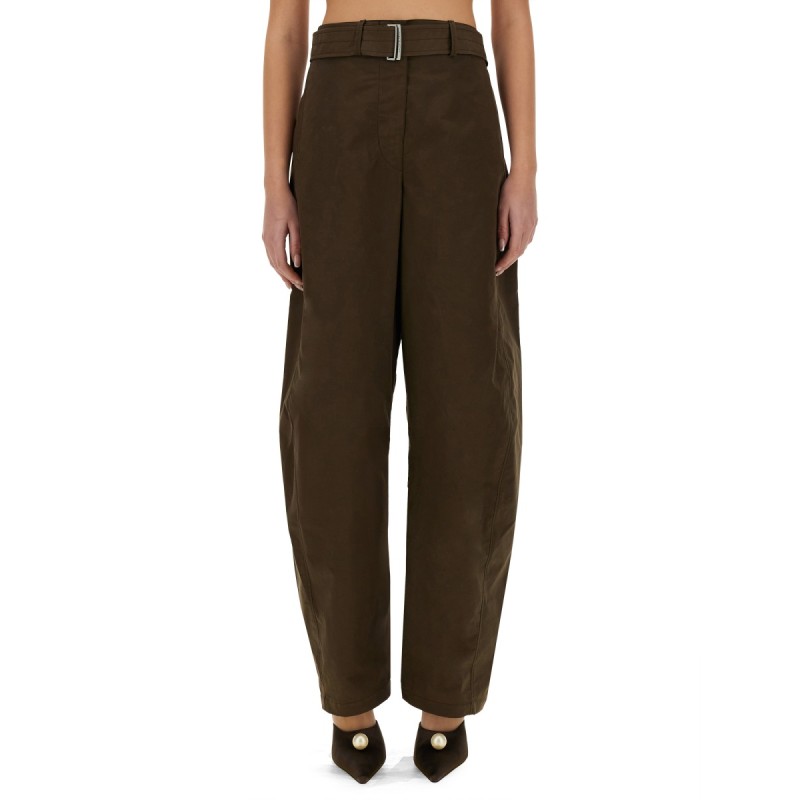 "WIDE-LEG" PANTS WITH BELT