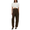 "WIDE-LEG" PANTS WITH BELT