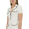 VISCOSE KNIT MINI DRESS