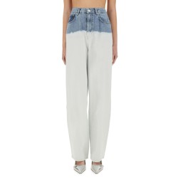 TWO-COLOUR JEANS