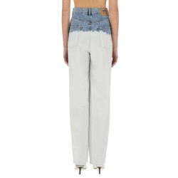 TWO-COLOUR JEANS