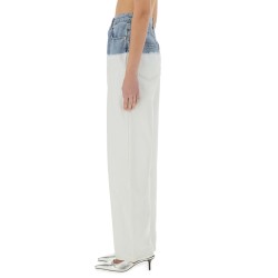 TWO-COLOUR JEANS