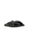 LEATHER SLIDE SANDAL