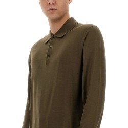 WOOL POLO SHIRT