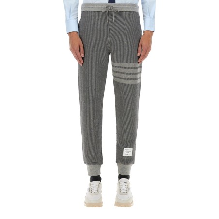 COTTON AND SILK PANTS