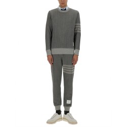COTTON AND SILK PANTS
