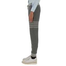 COTTON AND SILK PANTS