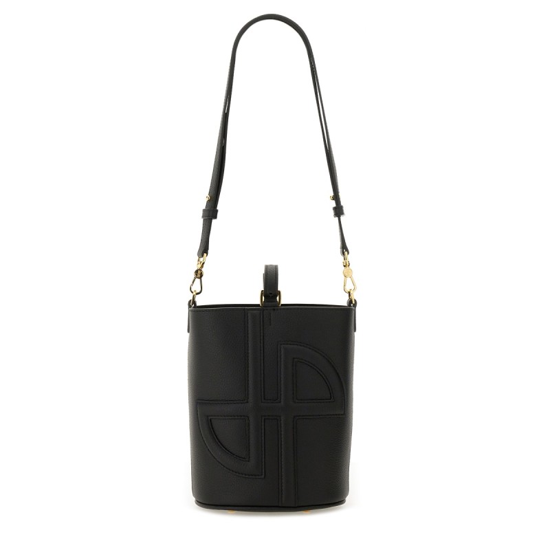 LEATHER BUCKET BAG