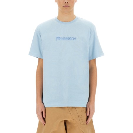 T-SHIRT WITH LOGO EMBROIDERY