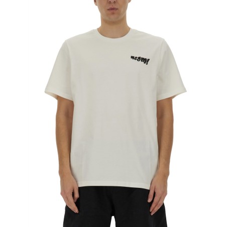 T-SHIRT WITH EMBROIDERED LOGO