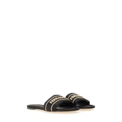 SLIDE SANDAL WITH LOGO