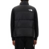 SLEEVELESS DOWN JACKET WITH LOGO