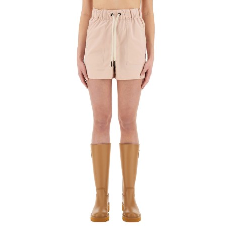 COTTON GABARDINE SHORTS