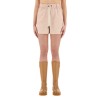 COTTON GABARDINE SHORTS