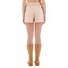 COTTON GABARDINE SHORTS