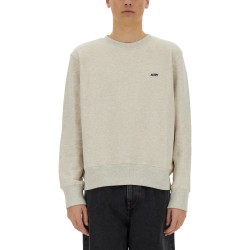 SWEATSHIRT WITH EMBROIDERED LOGO
