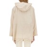 LINEN AND COTTON CANVAS PARKA