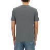T-SHIRT WITH CONTRASTING LOGO