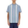 POLO SHIRT WITH VERTICAL STRIPES