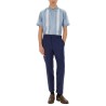 POLO SHIRT WITH VERTICAL STRIPES