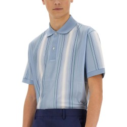 POLO SHIRT WITH VERTICAL STRIPES